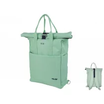 Plecak z rolowanym górnym zamknięciem (10L), seria 1918. zielony MILAN 624302SNCGR, 4.33x16.54x11.42 - Plecaki - miniaturka - grafika 1