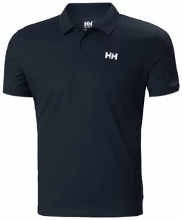Koszulki sportowe męskie - Męska koszulka polo Helly Hansen Ocean - granatowa - HELLY HANSEN - grafika 1
