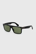 Okulary przeciwsłoneczne - Tom Ford okulary przeciwsłoneczne męskie kolor czarny - miniaturka - grafika 1