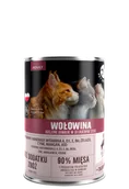 Mokra karma dla kotów - Pet Republic PetRepublic kawałki w sosie z wołowiną 6x400g - miniaturka - grafika 1