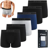 Majtki męskie - Bokserki męskie MB-G11 Coal Black 4x, Navy Blue 1x, Granite Grey 1x XL - miniaturka - grafika 1