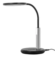 Lampy stojące - Czarna lampka biurkowa z funkcją oświetlenia nocnego - A683 Bola - miniaturka - grafika 1