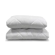 Kołdry - Kołdra puch szwedzki 150 x 200 cm poliester biała - miniaturka - grafika 1