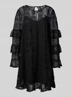 Sukienki - Sukienka casualowa o kroju oversized z półprzezroczystego materiału model ‘CELINE’ - miniaturka - grafika 1