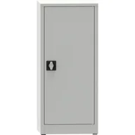 Pozostałe wyposażenie warsztatu - PARTNER B2B Warsztatowa szafa półkowa na narzędzia KOVONA, 2 półki, spawana, 508 x 400 x 1150 mm, szara 178620 - miniaturka - grafika 1