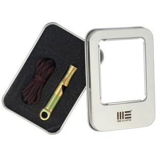 Gwizdek sygnalizacyjny We Knife Green Titanium z linką Paracord (A-05CP) - Survival - akcesoria - miniaturka - grafika 6