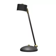 Lampy stojące - Milagro Lampka biurkowa ARENA BLACK/GOLD 1xGX53 MLP7764 - miniaturka - grafika 1