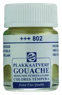 Farby i media malarskie - Farba wodna Talens Gouache Extra Fine, 802 LightGold, 16 ml - miniaturka - grafika 1