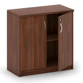 Szafki biurowe - B2B Partner Szafka biurowa Mirelli A+, 800x400x800 mm, orzech CF F07411, SS-881 - miniaturka - grafika 1