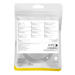 Kabel sieciowy w oplocie kat. 7 Baseus Ethernet RJ45, 10Gbps, 1m (czarny) - Kable miedziane - miniaturka - grafika 9