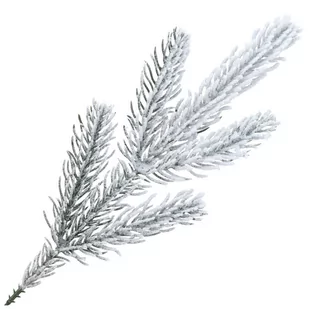 Gałązka Dekoracyjna Świerk Oszroniony Na Stroik - Sztuczne kwiaty - miniaturka - grafika 1