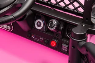 Auto Na Akumulator Toyota FJ Różowe 4x4 - Tory, garaże, parkingi - miniaturka - grafika 6