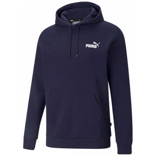 Męska bluza Puma ESS Small Logo Hoodie TR Rozmiar: XL / Kolor: niebieski - Bluzy sportowe męskie - miniaturka - grafika 1