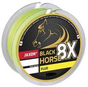 Żyłki wędkarskie - Plecionka Jaxon Black Horse 8X Fluo - miniaturka - grafika 1