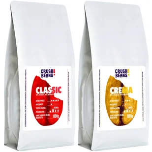 Kawa ziarnista 2kg CLASSIC+CREMA Crush Beans MIX - Kawa - miniaturka - grafika 1