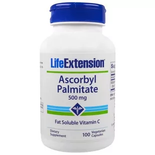 Life Extension Life Extension Palmitynian Askorbylu 500 mg - 100 kapsułek LE01533 - Witaminy i minerały - miniaturka - grafika 2