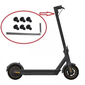 Hulajnogi elektryczne - Zestaw Śrub kierownicy do Ninebot MAX i Motus 10 - miniaturka - grafika 1