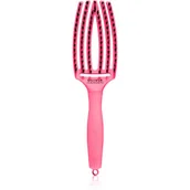 Szczotki i grzebienie do włosów - Olivia Garden Szczotka Fingerbrush Blush Hot Pink - miniaturka - grafika 1