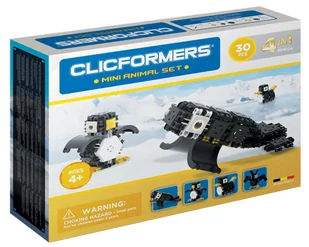 Clicstoys Klocki CLICFORMERS Arktyczne zwierzęta 4w1) 30el 8004004 - Klocki - miniaturka - grafika 1