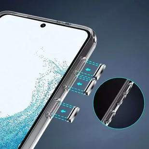 Alogy Etui ochronne obudowa Hybrid Clear Case do Samsung Galaxy S23 Plus Przezroczyste - Etui i futerały do telefonów - miniaturka - grafika 6