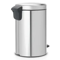 Kosze na śmieci - Brabantia kosz z pedałem NEWICON 12 l stalowy - miniaturka - grafika 1