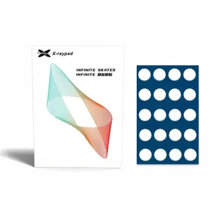 X-raypad Jade Skates Universal Dots Baltas 40 vnt. 6.5 x 0.8 mm Balti Pakaitiniai Pelė Feet - Gadżety dla graczy - miniaturka - grafika 1
