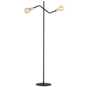 Lampy stojące - Lampa podłogowa BOLT LP2 BLACK/GOLD 2xE27 - czarny/złoty - miniaturka - grafika 1