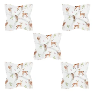 5-pak - Pieluszki bambusowe mini 25x25 - Bambinka - Pieluchy 5-pak - Pieluszki bambusowe mini 25x25 - Bambinka - Pieluchy - miniaturka - grafika 1