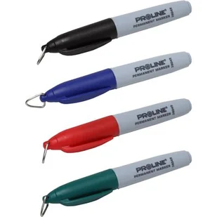 Marker permanentny mini czarny Proline - Poziomice, łaty, miary - miniaturka - grafika 1