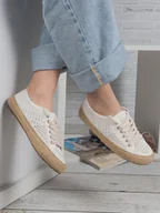 Espadryle damskie - Emu Australia Półbuty Damskie Agonis Mac Coconut-39 - miniaturka - grafika 1