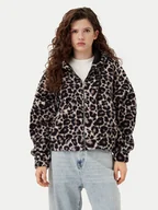 Kurtki damskie - Noisy May Kurtka przejściowa Cuddle 27033459 Brązowy Regular Fit - miniaturka - grafika 1