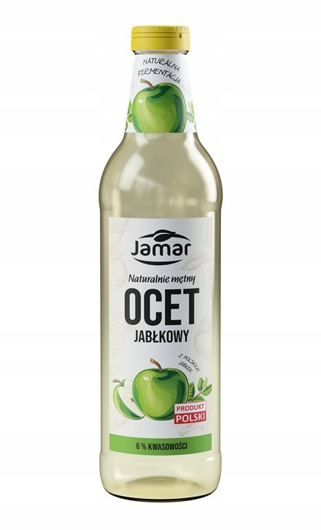 Jamar Ocet jabłkowy naturalnie mętny 500 ml