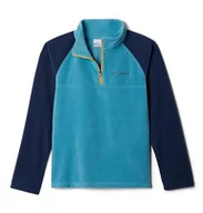 Bluzy dla chłopców - Columbia Chłopięca bluza polarowa z zamkiem do połowy, Shasta, Collegiate Navy, XXS - miniaturka - grafika 1