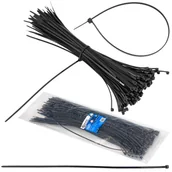 Inne mocowania - Opaski zaciskowe kablowe 300x3.6mm czarne 100el GEKO - miniaturka - grafika 1