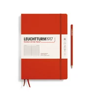 Notesy i bloczki - Notatnik Leuchtturm1917 Composition B5, Twarda Oprawa, Linie, Fox Red - miniaturka - grafika 1