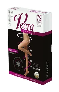 Veera Beauty Rajstopy 70 DEN, Kolor Czarny, Rozmiar L - Rajstopy - miniaturka - grafika 1