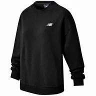 Bluzy sportowe damskie - Bluza New Balance WT51949BK - czarna - miniaturka - grafika 1