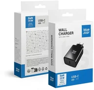 Ładowarki do telefonów - Ładowarka Blue Star Ładowarka sieciowa do telefonu USB C QC4.0 PD 3A 35W TFB-TC-35WPD czarna - miniaturka - grafika 1