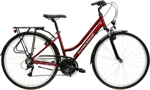 Kross Explorer 2.0 D 28 M(17") rower rubinowy/srebrny połysk (P1) - Rowery - miniaturka - grafika 1