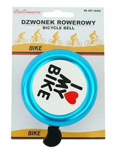 Dzwonek Rowerowy Metalowy Głośny Niebieski MyBike - Dzwonki do roweru - miniaturka - grafika 1