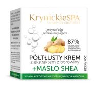 Balsamy i kremy do ciała - KrynickieSPA Krem borowinowy półtłusty + masło shea 50ml - miniaturka - grafika 1