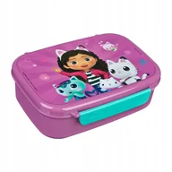 Lunch boxy - śniadaniówka lunch box KOCI DOMEK GABI chlebak - miniaturka - grafika 1