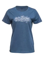 Koszulki sportowe damskie - ROCK EXPERIENCE Koszulka funkcyjna w kolorze niebieskim - miniaturka - grafika 1