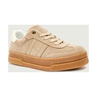 Buty dla dziewczynek - Tommy Hilfiger Skórzane sneakersy - miniaturka - grafika 1