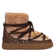 Śniegowce damskie - Śniegowce Inuikii Curly Rock 1001.003.0071 Beżowy - miniaturka - grafika 1