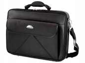 Torby na laptopy - BIZNESOWA TORBA NA LAPTOPA 15.4" CZARNA NA RAMIĘ ModeCom MC-8001B - miniaturka - grafika 1