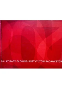 20 lat rady głównej instytutów badawczych - Biografie i autobiografie - miniaturka - grafika 1