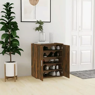 Lumarko Szafka na buty, przydymiony dąb, 60x35x70 cm - Szafki na buty - miniaturka - grafika 1