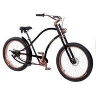 Rowery - Plumbike Grand Chopper Unique James 7B 26 cali Czarny - miniaturka - grafika 1