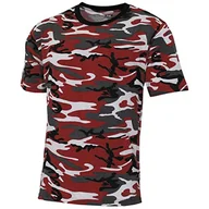 Koszulki męskie - MFH 00130 US Army męski t-shirt w stylu ulicznym - miniaturka - grafika 1
